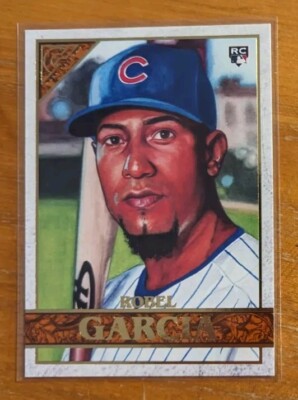 2020 Topps Gallery Orange #76 Robel Garcia RC /25 Cubs