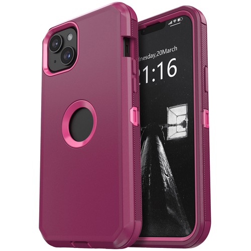 For iPhone 13 Pro/Pro Max Protective Case Hybrid Rugged Cover / Screen Protector - Picture 33 of 54