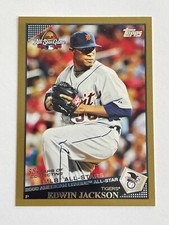2009 Topps Update Series Tigers Edwin Jackson Gold /2009 #UH227