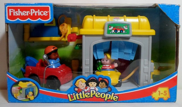 garage fisher price little people