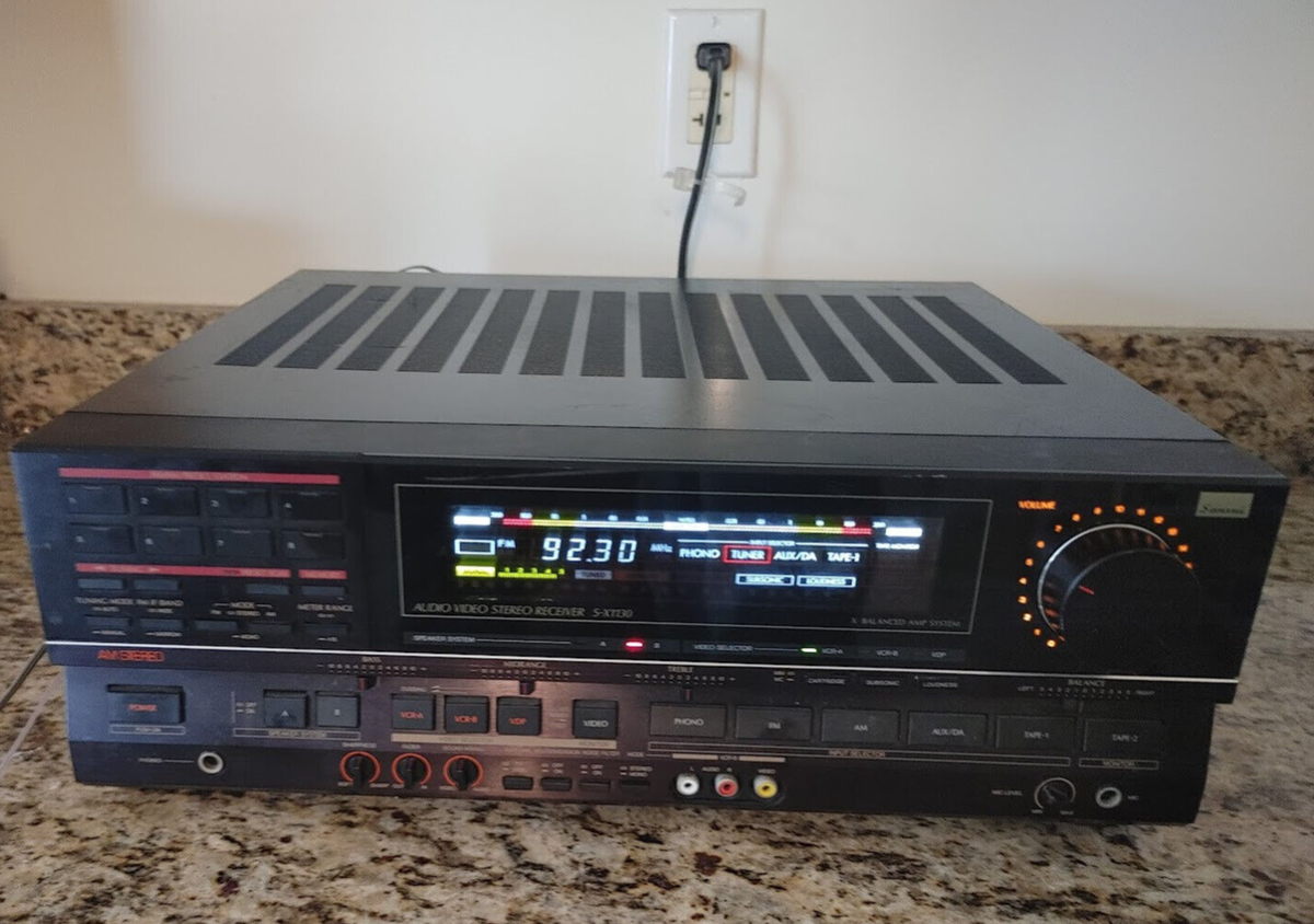 SANSUIオーディオ SANSUI S-X1130 Audio Video AM FM Stereo Receiver MC 130Watts RMS