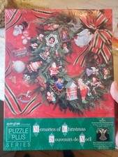 Springbok 500 Piece Hallmark Memories of Christmas, Sealed, Keepsake Ornaments