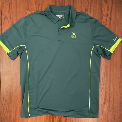 Nike Golf Tour Performance Polo Mens XL Green 2015 US Open Nike Golf Tour Performance Polo Mens XL Green 2015 US Open