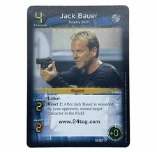 2007 Press Pass Inc. 24 Trading Card Game Day Zero Tactical Packs #12 Jack Bauer