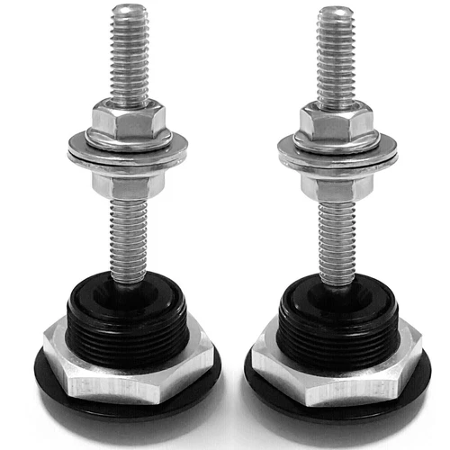 2pcs Alloy Mount Bonnet Hood Pins Lock Bumper Latch Racing Sport Car Push Button - Bild 1 von 13