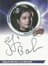 Blakes 7 Series 1 - Glynis Barber "Mutoid" Autograph Card