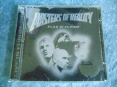 masters of reality - flak n flight - hardrock metal . booklet neu. hülle neu.