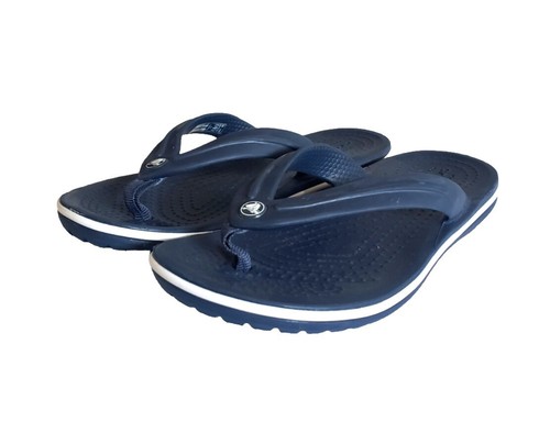 Crocs Yukon Sport Flip Flops Mens Size 12 Blue LiteRide Casual Beach Sandals New Crocs Yukon Sport LiteRide Flip Flops Sandles Mens Navy Blue  main image 2