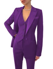 Women 3Pcs Set Wedding Pantsuits Formal Women Suits Office Sets Business Office