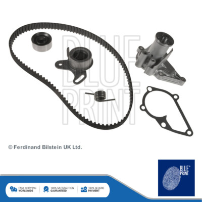 Fits Matrix Getz Coupe Accent Rio Timing Cam Belt Kit + Water Pump Blue Print