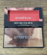 Smashbox COVER SHOT: PETAL METAL Eye Shadow Palette Rose Gold NIB fast ship New!