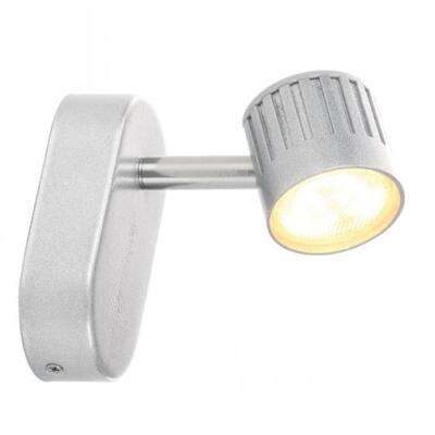 Litecraft Travis Strahler Druckguss Wand, Decke LED 4 Watt Passform - silber   