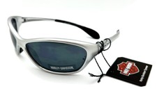 NEW Harley Davidson Sunglasses HDS 450 SI-3 Silver 62-15-115 With Generic Case