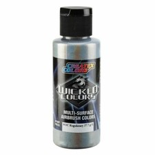 Createx Wicked Colors Flair Silver Spectrum W453 2oz Airbrush Paint