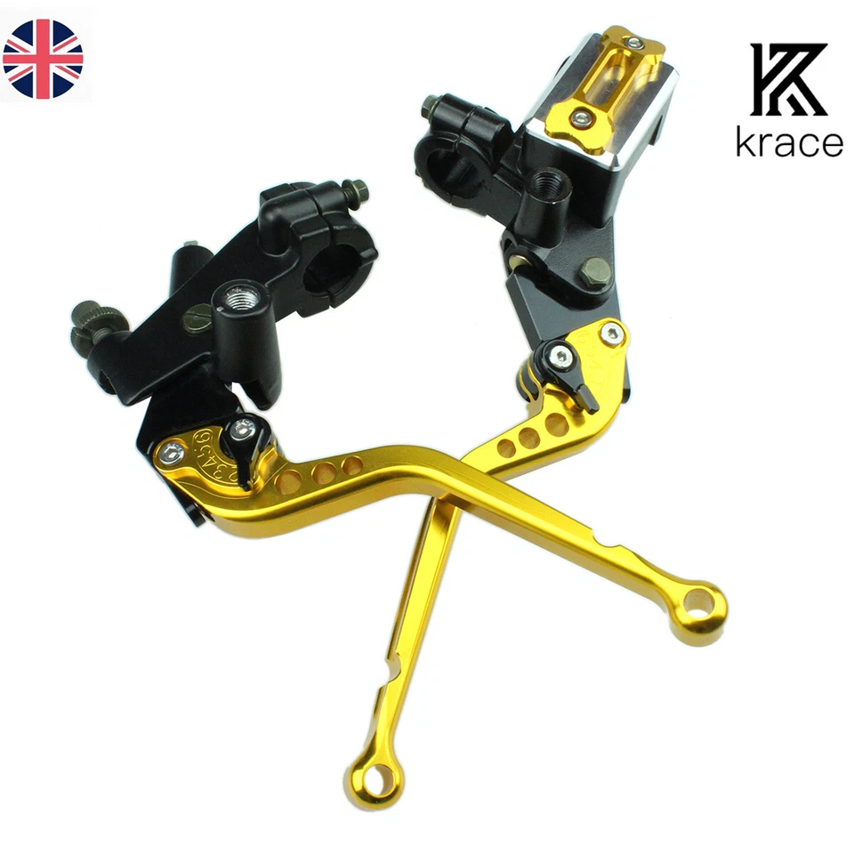 Motorcycle Front Brake Clutch Master Cylinder Levers For Appilia RS125 50-300CC - Image 2 of 4