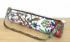 New Cotton Portable Sports Mandala Yoga Mat With Adjustable Shoulder Strap Bag