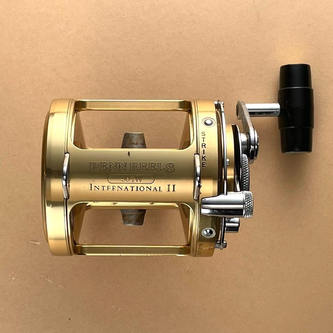 PENN International II 50TW Right Handle Trolling Reel Used PENN International II 50TW Right Handle Trolling Reel Used