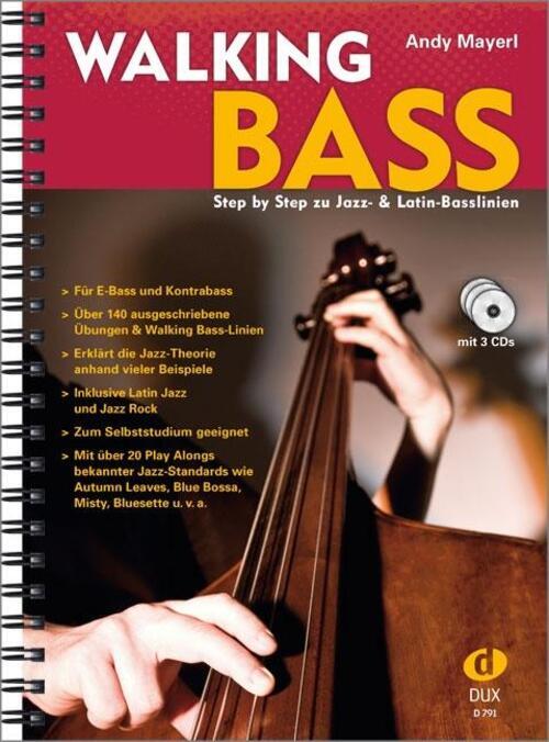 Thumbnail - Walking Bass | Andy Mayerl | Step By Step Zu Jazz- & Latin-basslinien