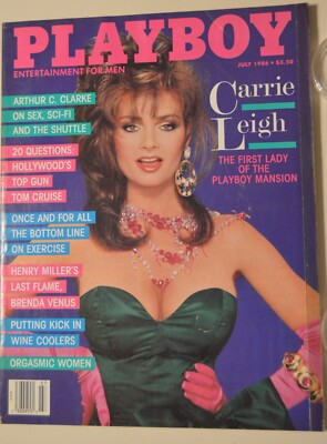 Playboy July 1986 magazine issue, very good condition, centerfold included!