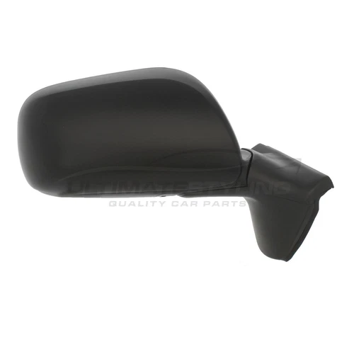 Fits Toyota Auris 2006-2010 Door Wing Mirror Electric Heated Black Drivers Side