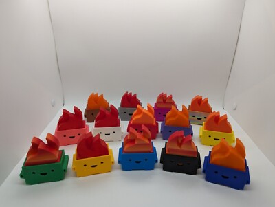 3D Printed Dumpster Fire - Small Size