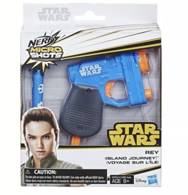 Nerf MicroShots Star Wars Rey Blaster ( Island Journey) Nib | eBay