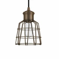 Park Harbor PHPL5561 Covington Bronze 7"W 1 Light Mini Pendant - CLEARANCE