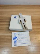 Alcoa Aluminum Christmas Ornament Toy Soldier With Box And Paper 