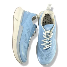 Ecco Biom 2.2 Low Breathru Sneaker Shoes Womens Size 37 6 6.5  Blue