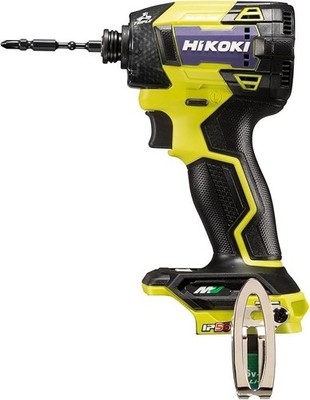 HiKOKI WH36DD NNY 36V Brushless Impact Driver Spider Yellow Bare Tool Japan