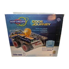 Snap Circuits Code Journey Electronics Educational Coding Kit with Snap Rover