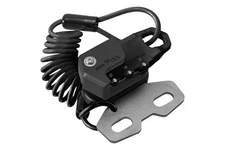 TANAX Motorcycle Anti-Theft Helmet Wire Lock Handlebar Clamp Mount Coil Black