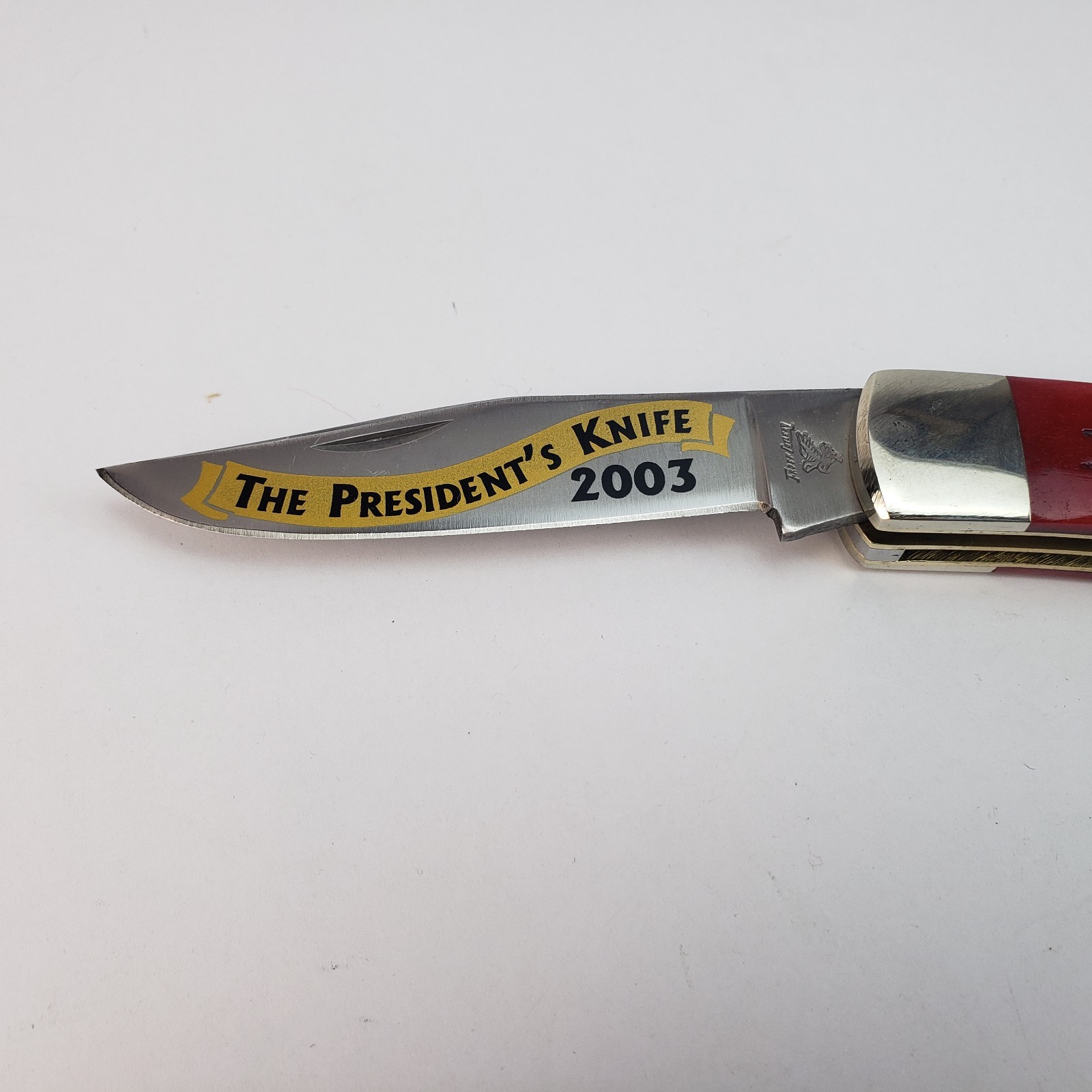 Frost Cutlery 5" 14-177 BDWG 2003   "The President,s Knife"  Master Muskrat  NOS