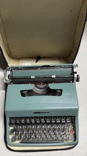 Vintage Olivetti Lettera 32 Portable Typewriter With Case Made In Spain (READ) thumbnail