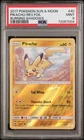 PIKACHU REVERSE HOLO 40/147 BURNING SHADOWS POKEMON PSA 9