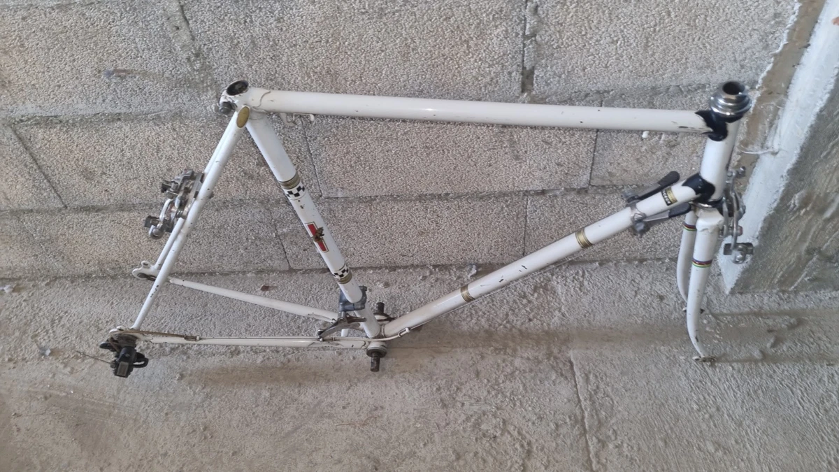 Ancien vélo étriers frein Bowden bb course altes fahrrad old bike bici