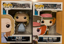 Funko Pop | Alice in Wonderland - Alice & Mad Hatter | 176, 177