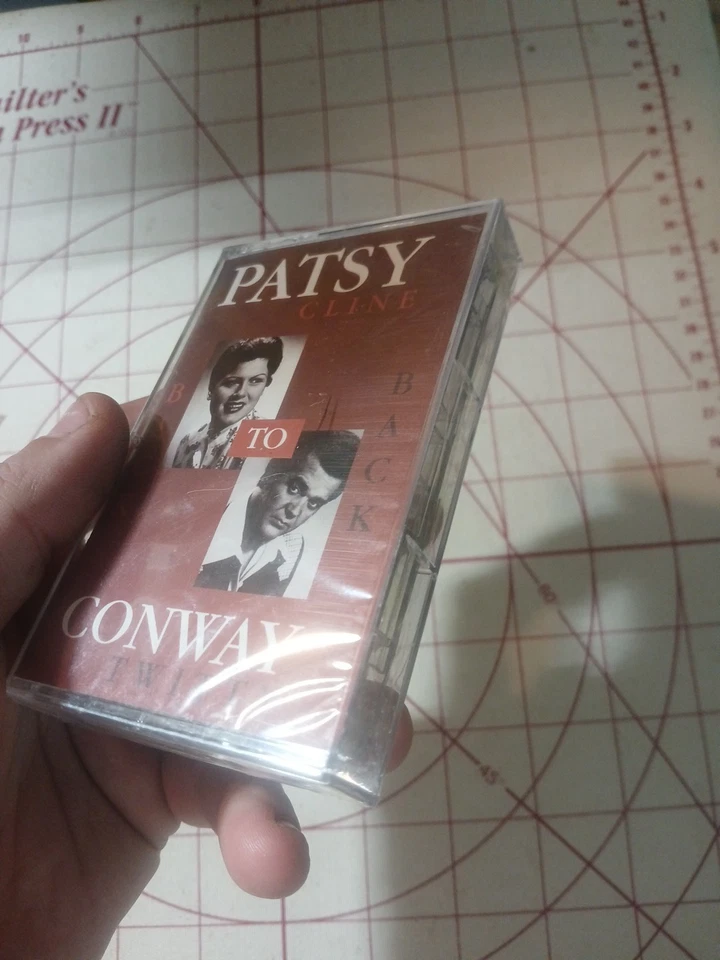 Patsy Cline Conway Twitty Back To Back Cassette Tape MCAC 21014 New Sealed - Image 4 of 4