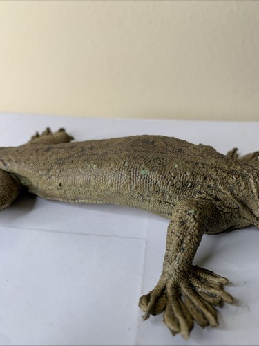 Vintage AAA Lizard Gecko Figure Realistic Rubber Animal Model - Picture 7 of 8