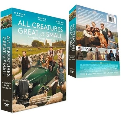 All Creatures Great And Small Dvd Complete Seasons 1-6 (12-Disc Set) BRAND NEW!