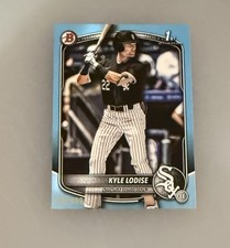 2025 Bowman Draft #BD-144 Kyle Lodise 1st Prospect Base Skyblue 196/499 BJST