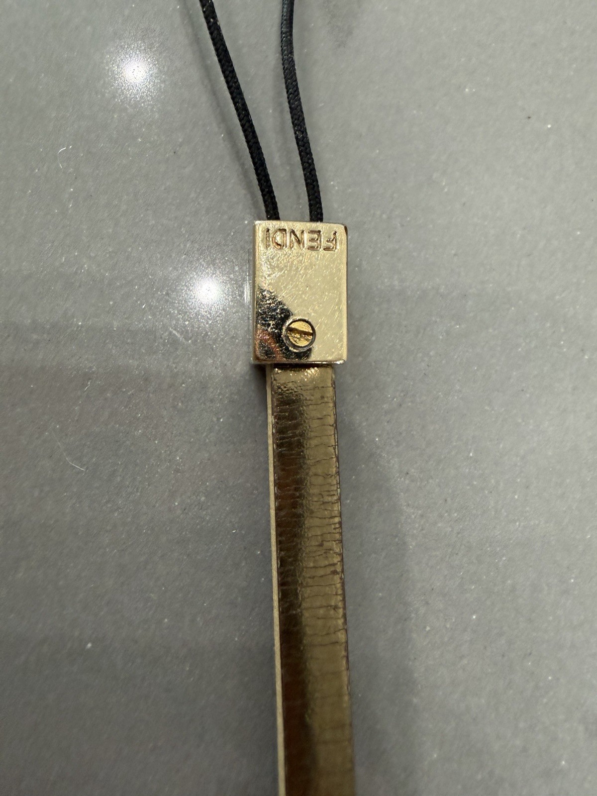 Fendi charm strap key ring with heart And Star Motif thumbnail 6