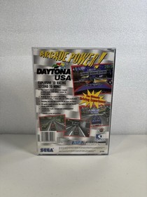 Sega Saturn Console & 5 games WORKING Daytona, Myst, Tomb Raider, Virtua Fighter