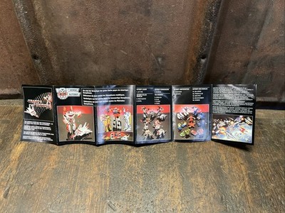 Vintage Transformers Hasbro G1 1984 Katalog Evil Deception & Heroic Autobot