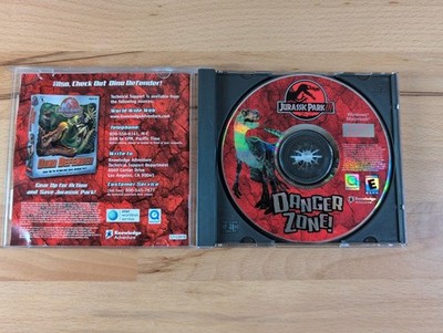 Vtg Jurassic Park 3 + Carnivores Prehistoric Hunting Games CD-ROM