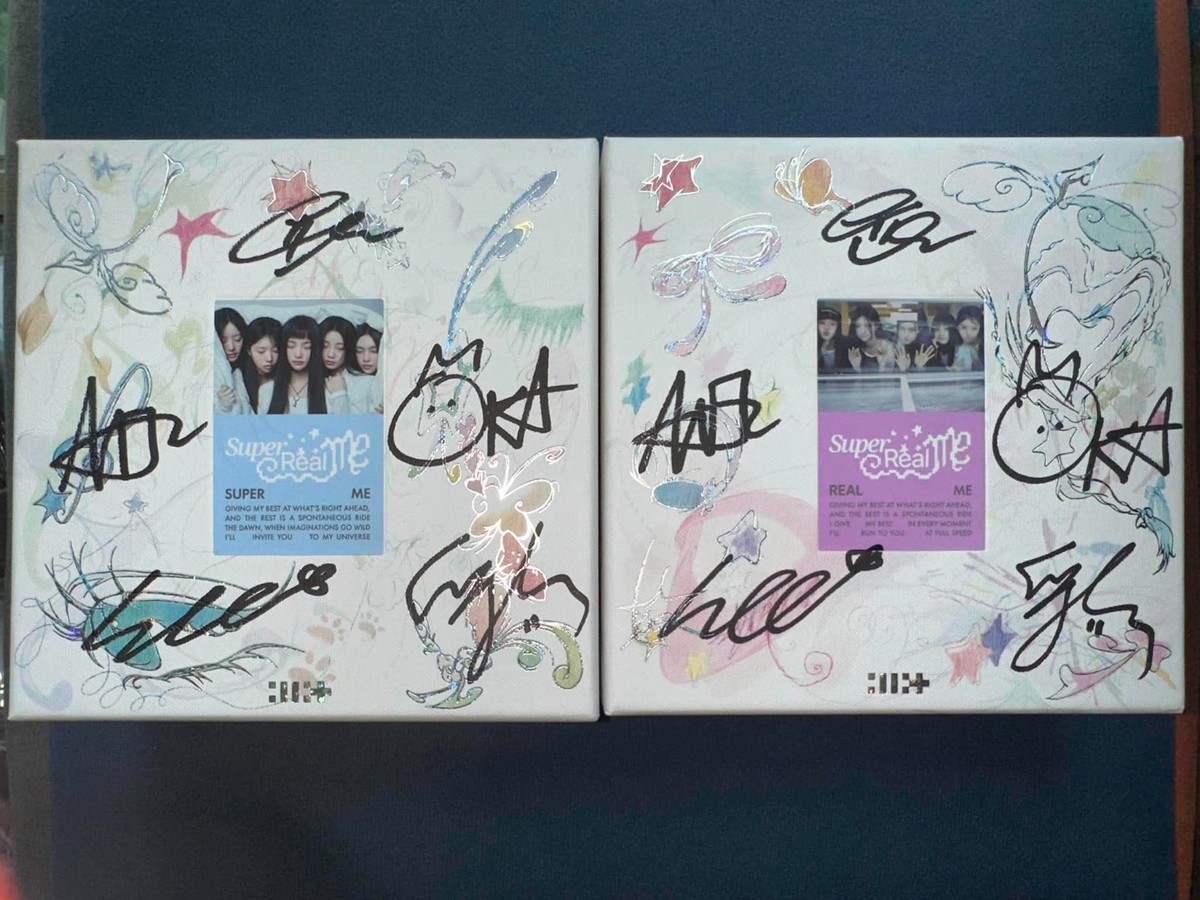 ILLIT OFFICIAL AUTOGRAPH SIGNED MWAVE ALBUM SUPER REAL | eBay