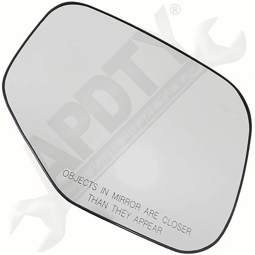 APDTY 67459 Heated Plastic Backed Mirror Right