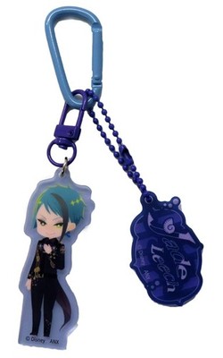 Disney Twisted Wonderland Jade Leech Acrylic Charm Keychain Blazing Jewel