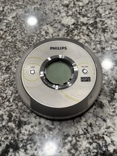 Philips Portable CD Player EXP2581 CD-RW MP3 Playback Touchscreen Silver Working
