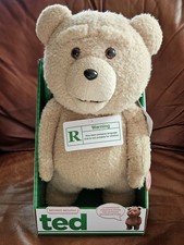 Commonwealth Talking Ted Bear Plush Moving Mouth Seth Mcfarlane 16in New Rare